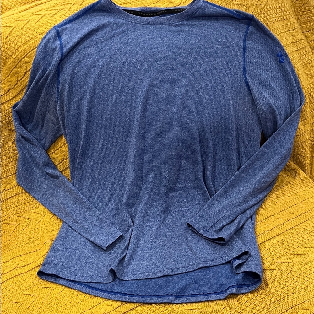 Under Armour Blue Threadborne Shirt